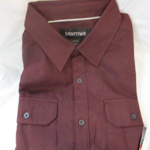 Marmot Long Sleeve Flannel NWT XL